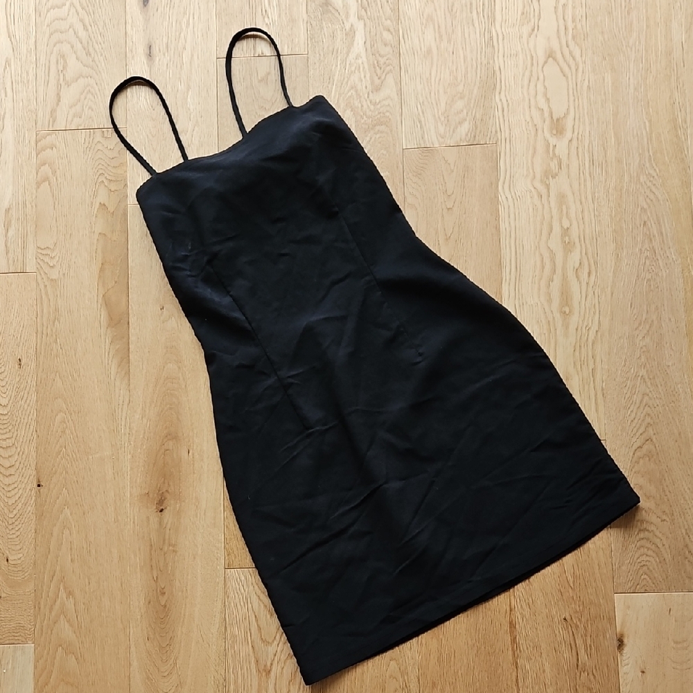 Black Strappy Dress